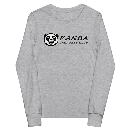 Performance | Youth Long Sleeve T-Shirt | Panda Lacrosse Club | Crest Logo