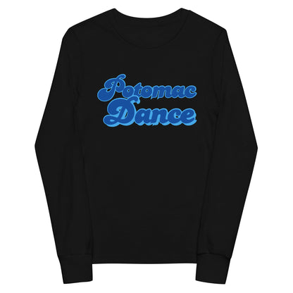 Performance | Youth Long Sleeve T-Shirt | PANTHER ROYALE | Potomac Dance Logo