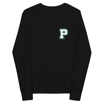 Performance | Youth Long Sleeve T-Shirt | Pentucket Youth Football and Cheer | Mark Logo