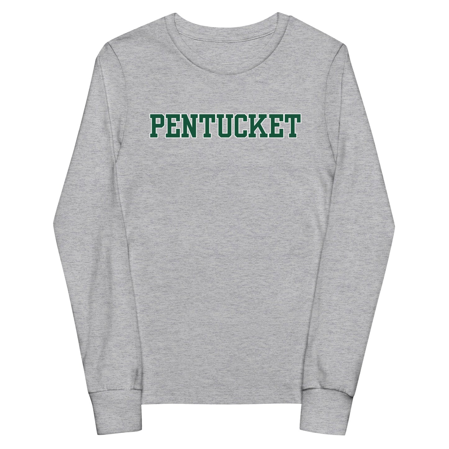 Performance | Youth Long Sleeve T-Shirt | Pentucket Youth Football and Cheer | Script Logo