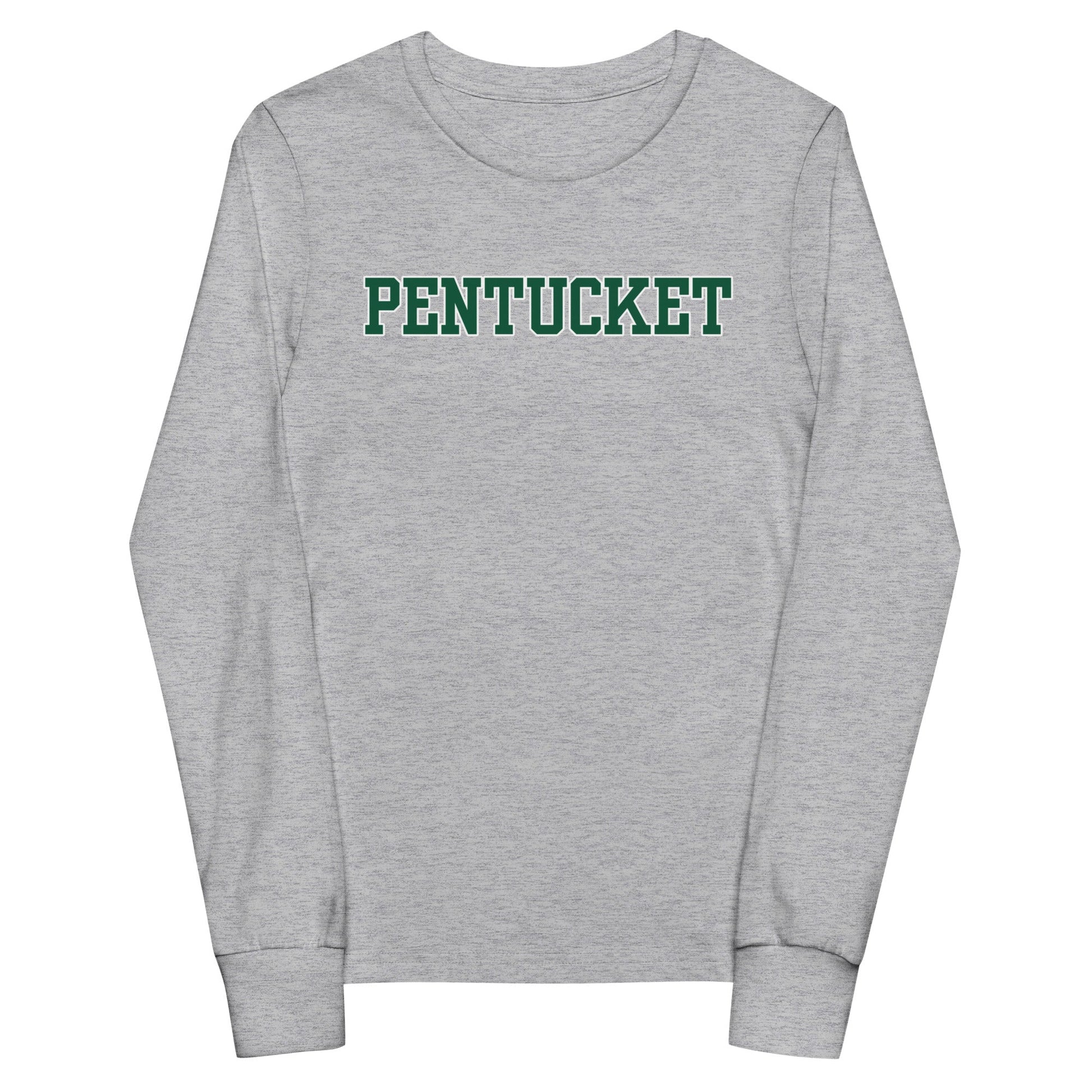 Performance | Youth Long Sleeve T-Shirt | Pentucket Youth Football and Cheer | Script Logo