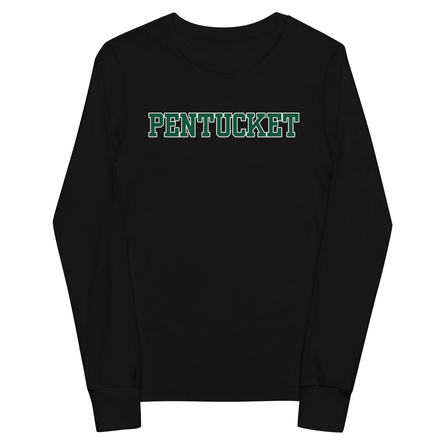 Performance | Youth Long Sleeve T-Shirt | Pentucket Youth Football and Cheer | Script Logo