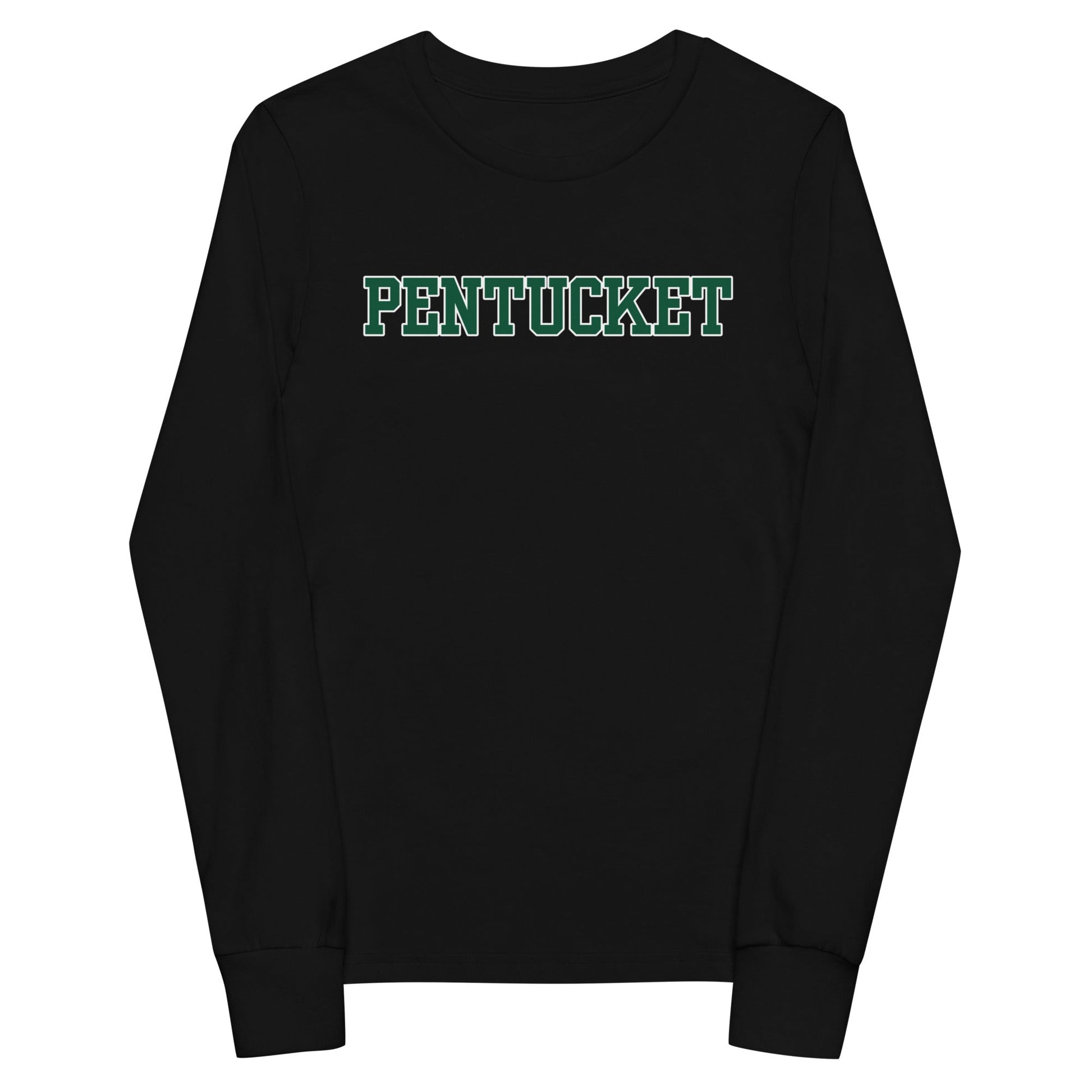 Performance | Youth Long Sleeve T-Shirt | Pentucket Youth Football and Cheer | Script Logo