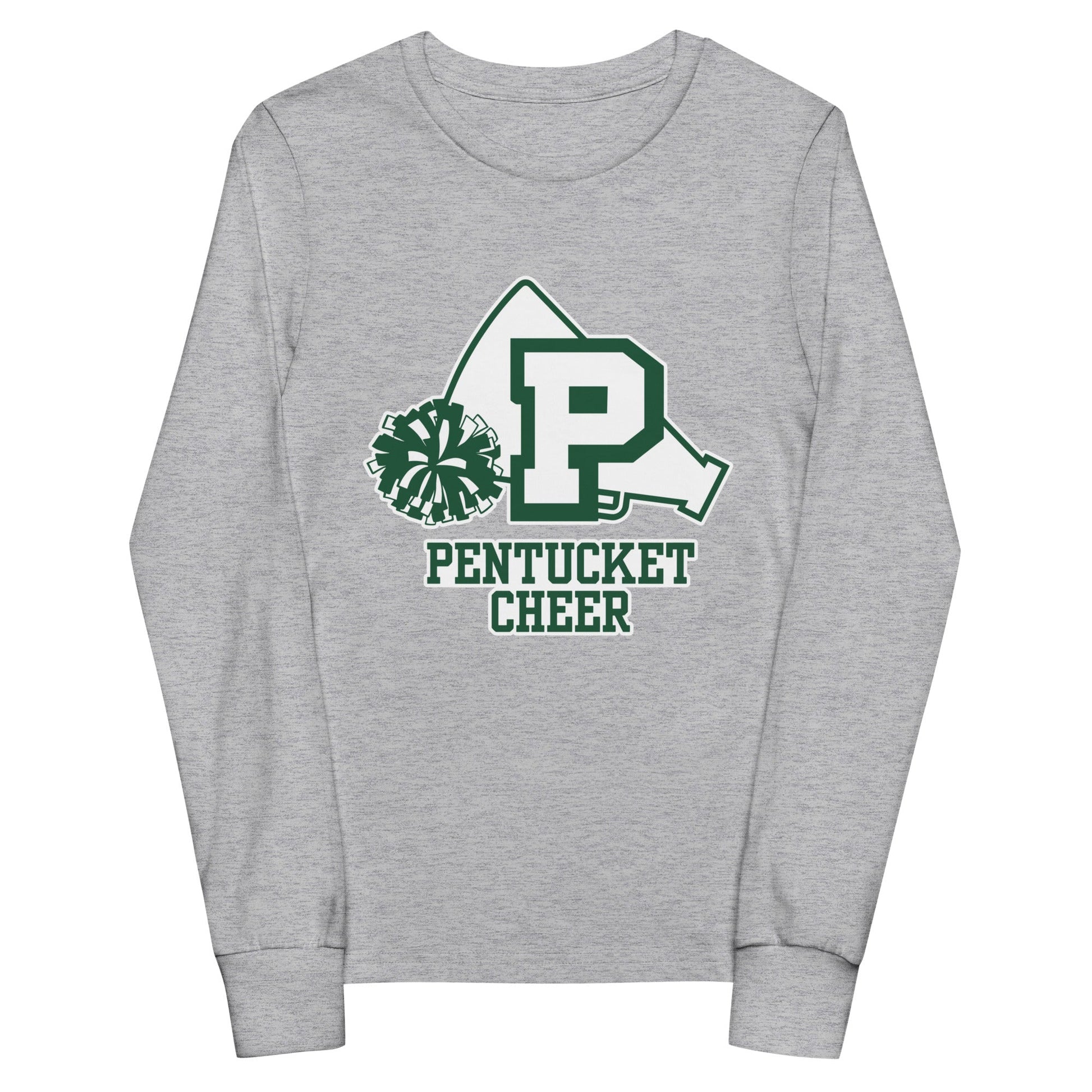 Performance | Youth Long Sleeve T-Shirt | Pentucket Youth Football and Cheer | Sideline Vanguard Logo
