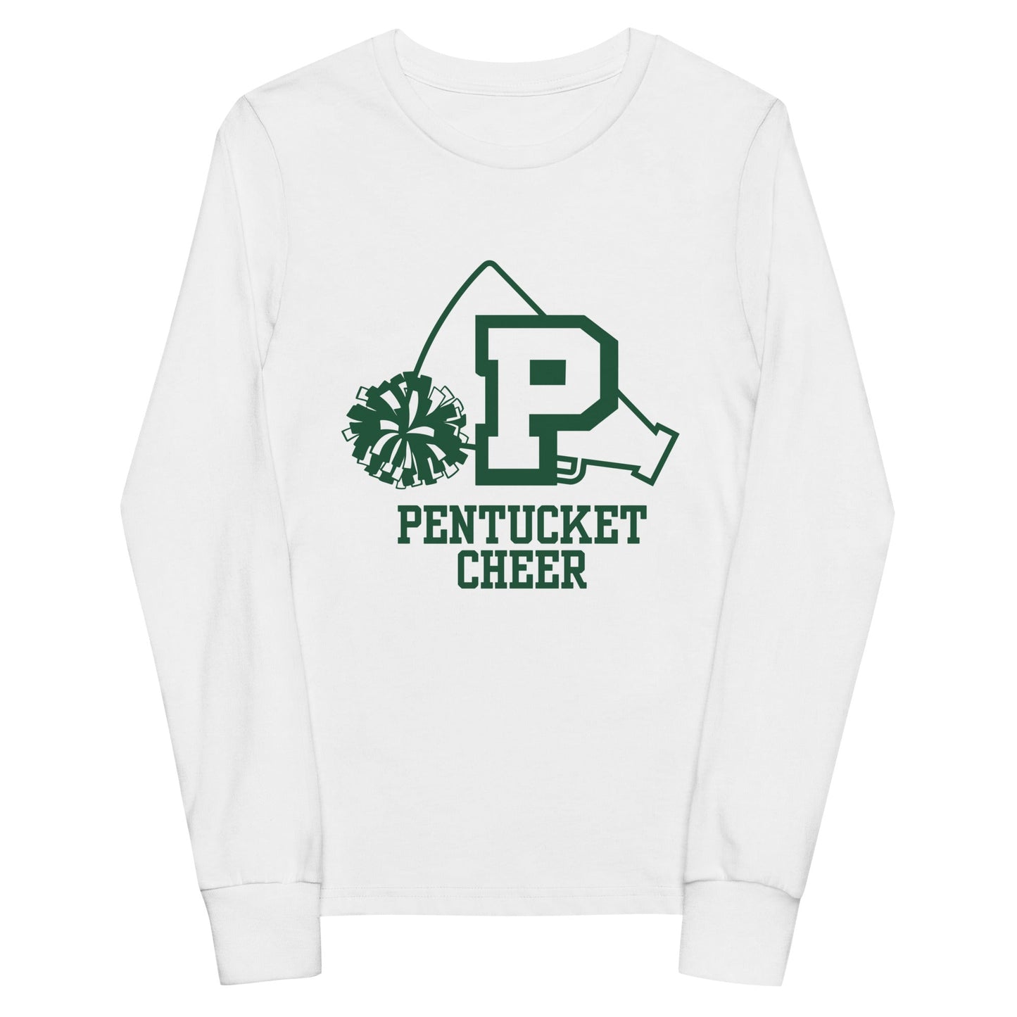 Performance | Youth Long Sleeve T-Shirt | Pentucket Youth Football and Cheer | Sideline Vanguard Logo