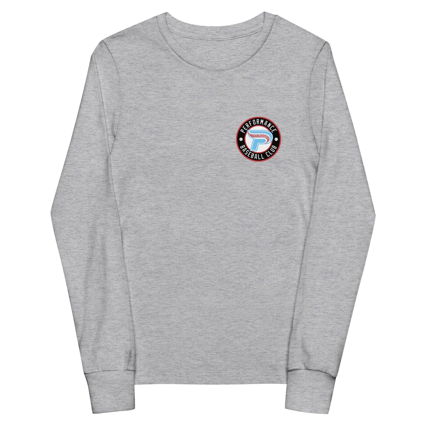 Performance | Youth Long Sleeve T-Shirt | Performance Baseball Club | Alt Logo