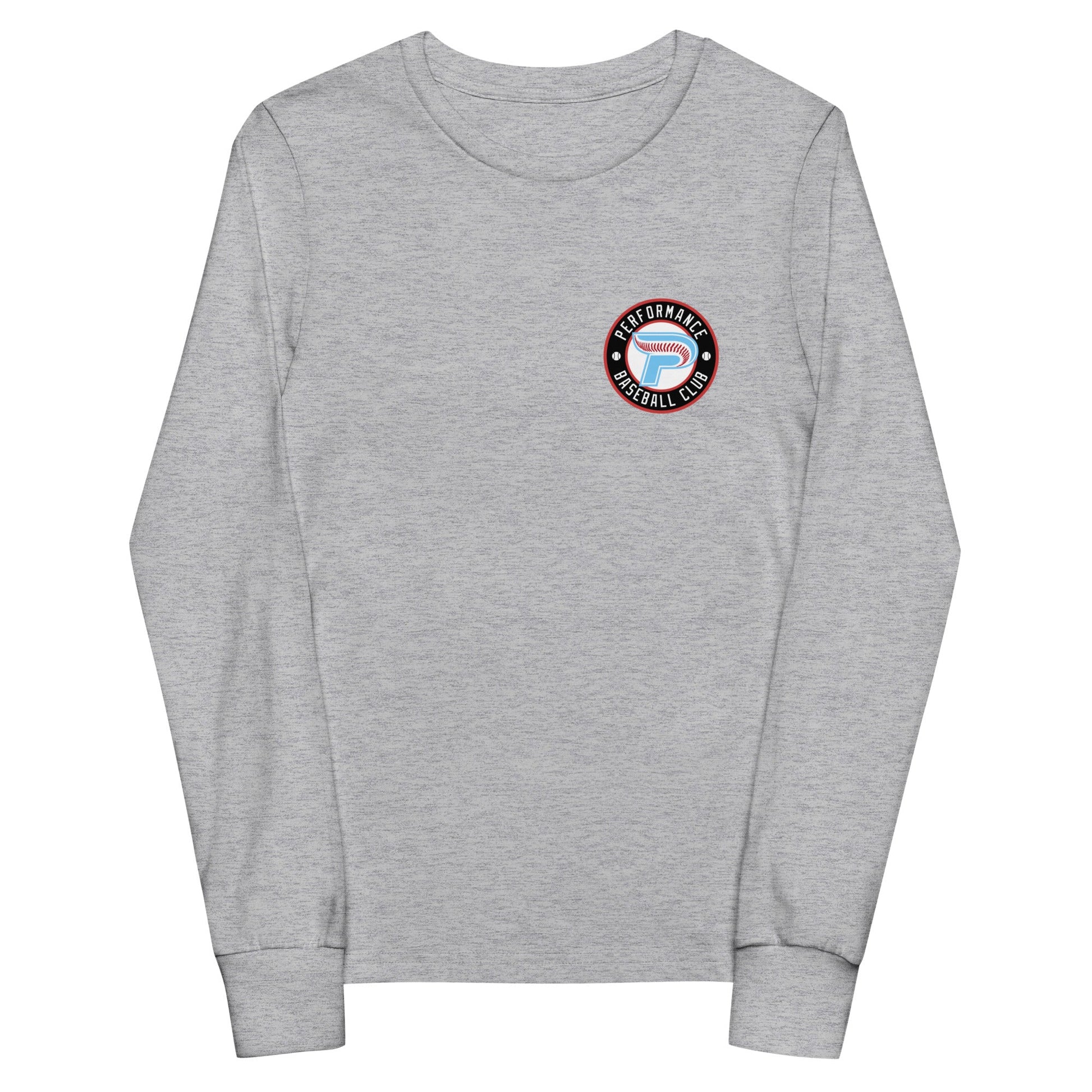 Performance | Youth Long Sleeve T-Shirt | Performance Baseball Club | Alt Logo