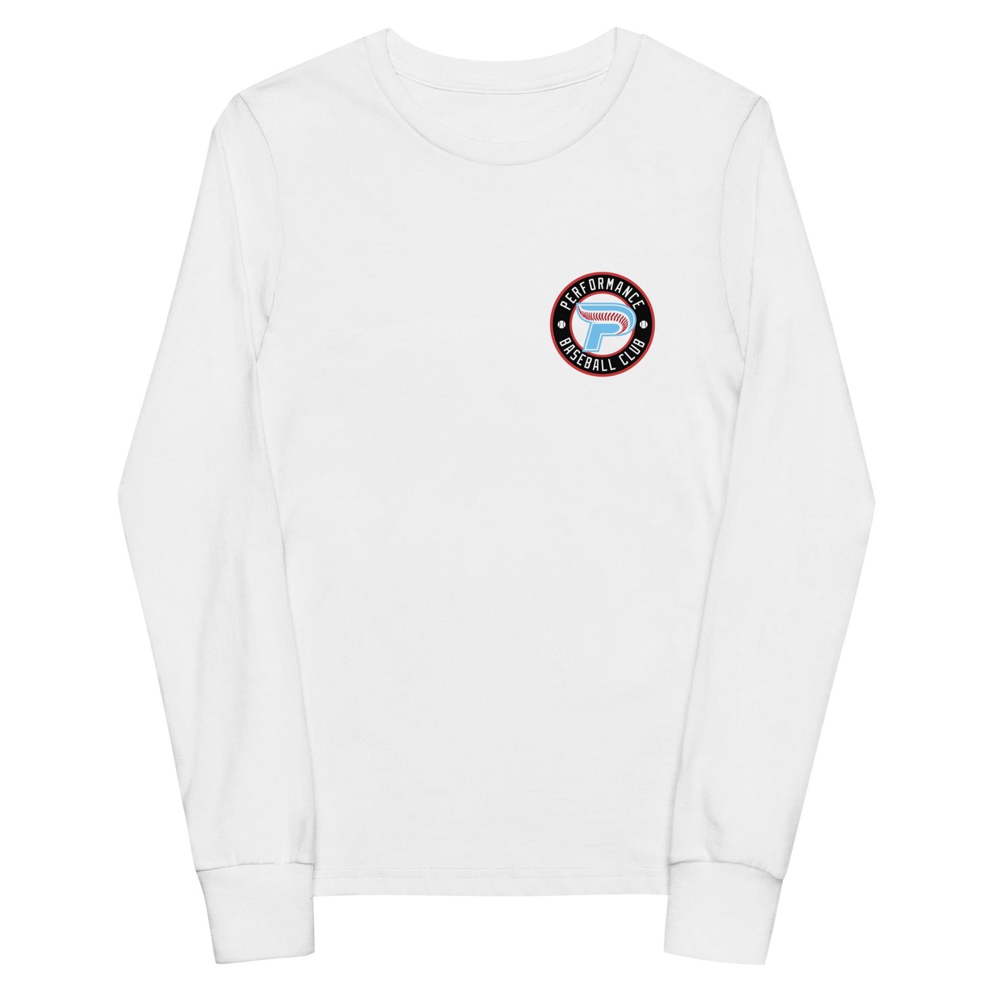 Performance | Youth Long Sleeve T-Shirt | Performance Baseball Club | Alt Logo