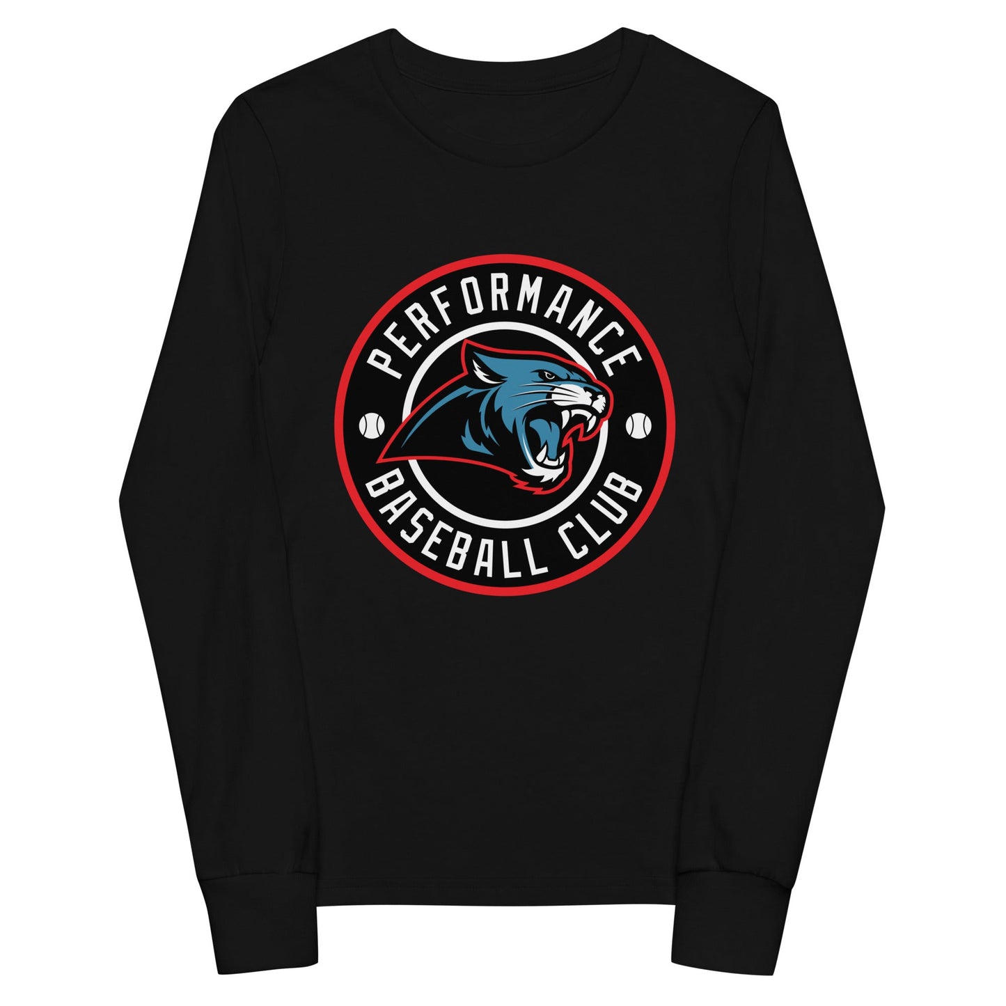 Performance | Youth Long Sleeve T-Shirt | Performance Baseball Club