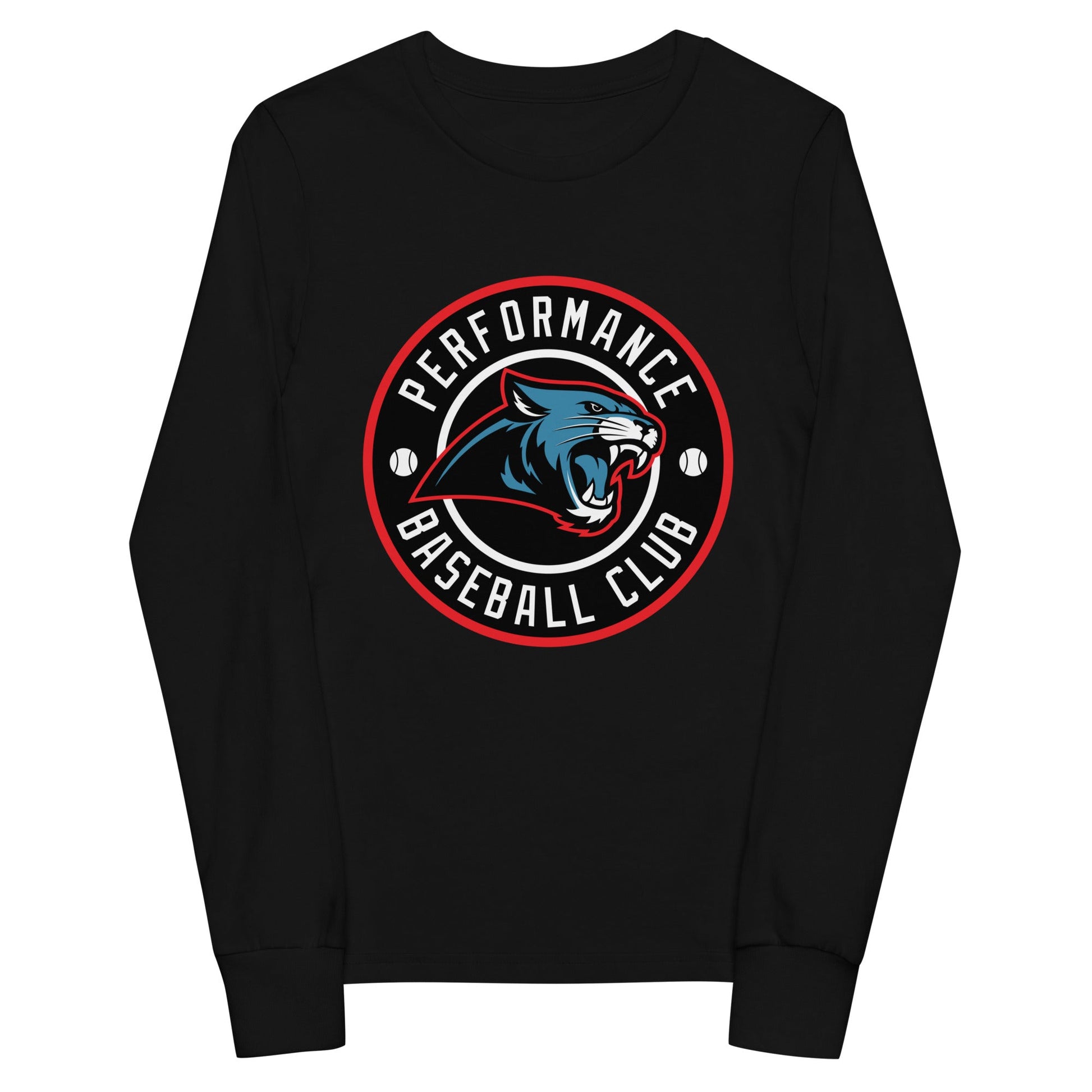 Performance | Youth Long Sleeve T-Shirt | Performance Baseball Club