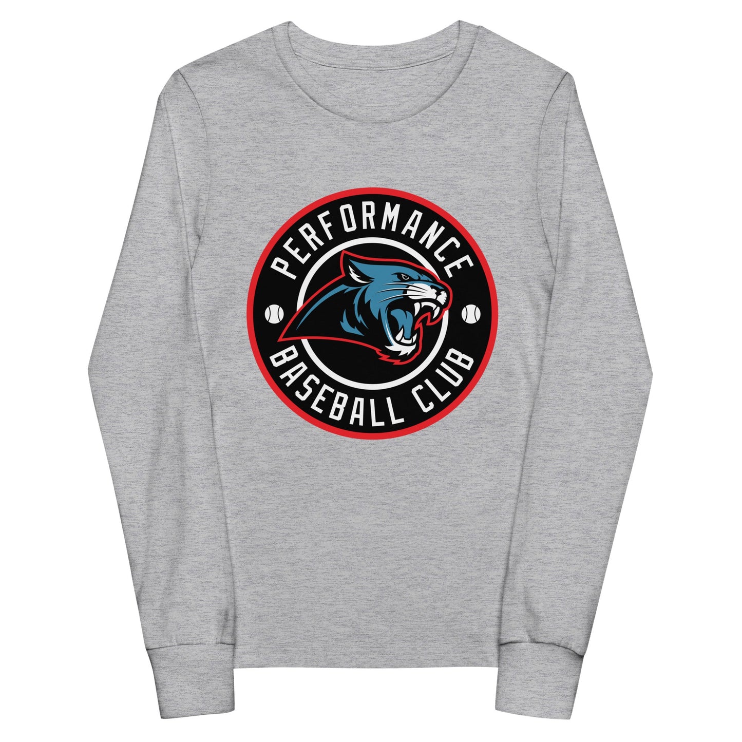 Performance | Youth Long Sleeve T-Shirt | Performance Baseball Club