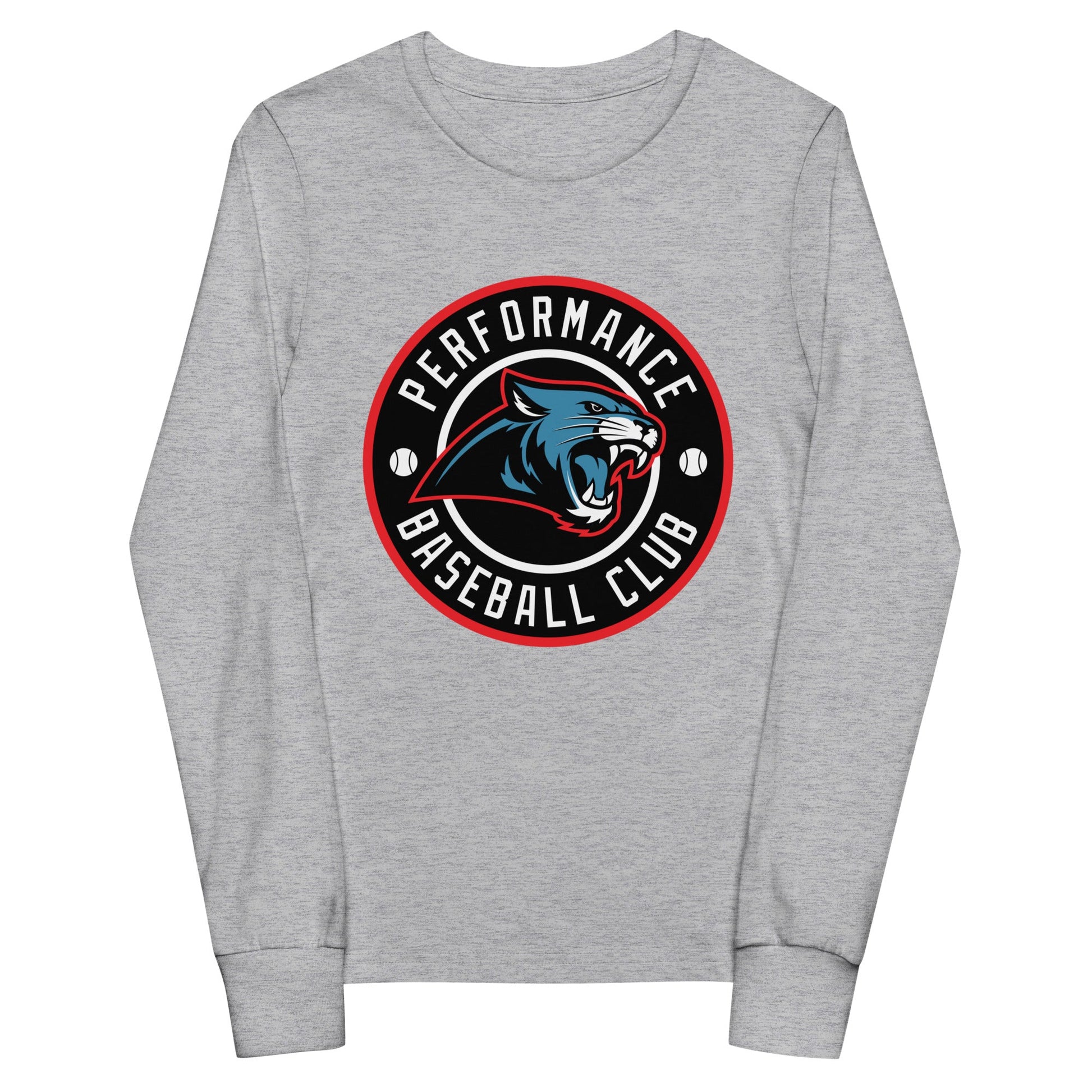 Performance | Youth Long Sleeve T-Shirt | Performance Baseball Club