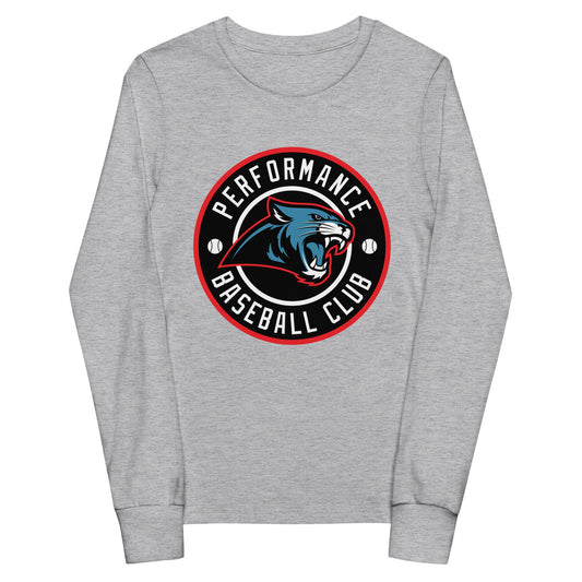 Performance | Youth Long Sleeve T-Shirt | Performance Baseball Club
