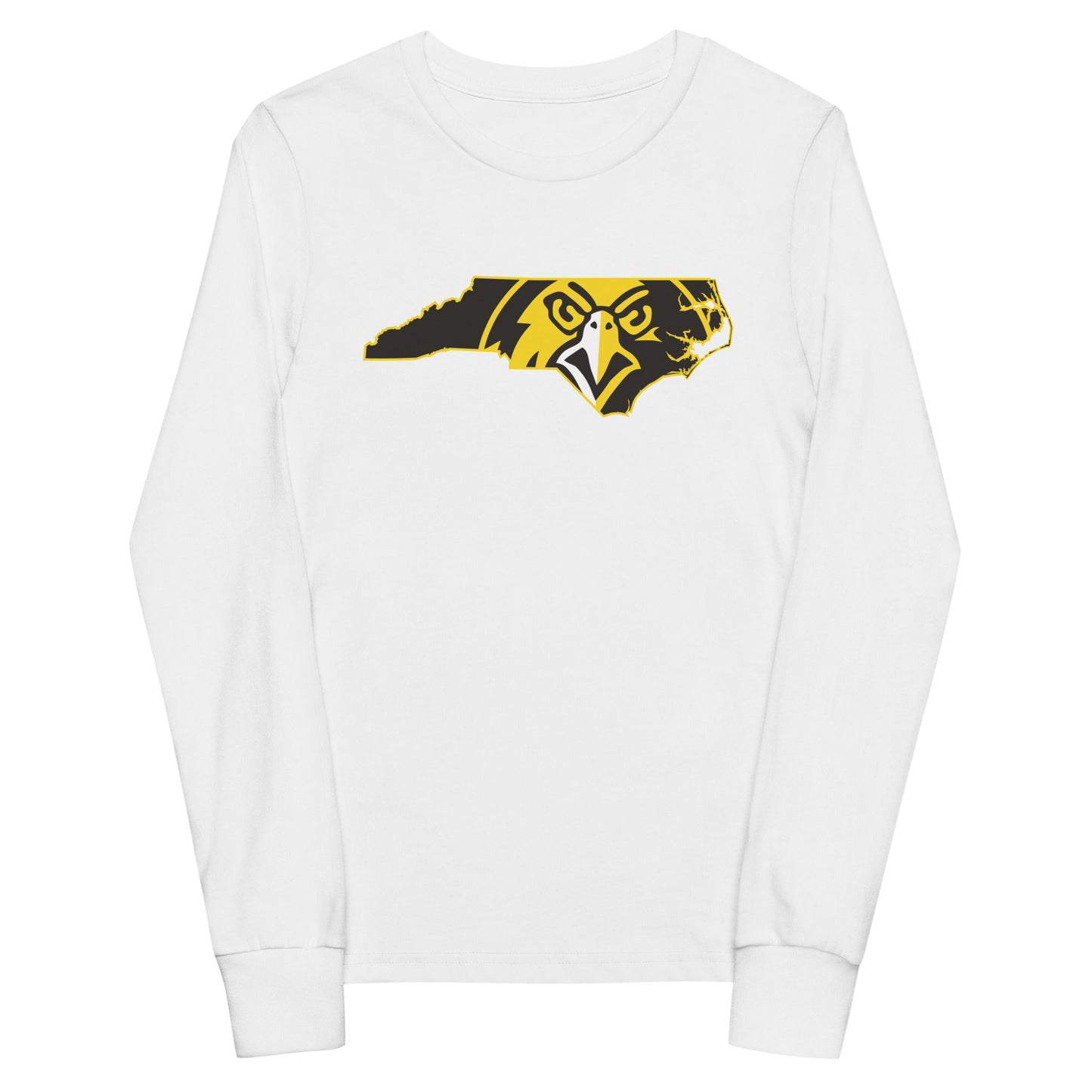 Performance | Youth Long Sleeve T-Shirt | Pfeiffer University Golf | NC Logo