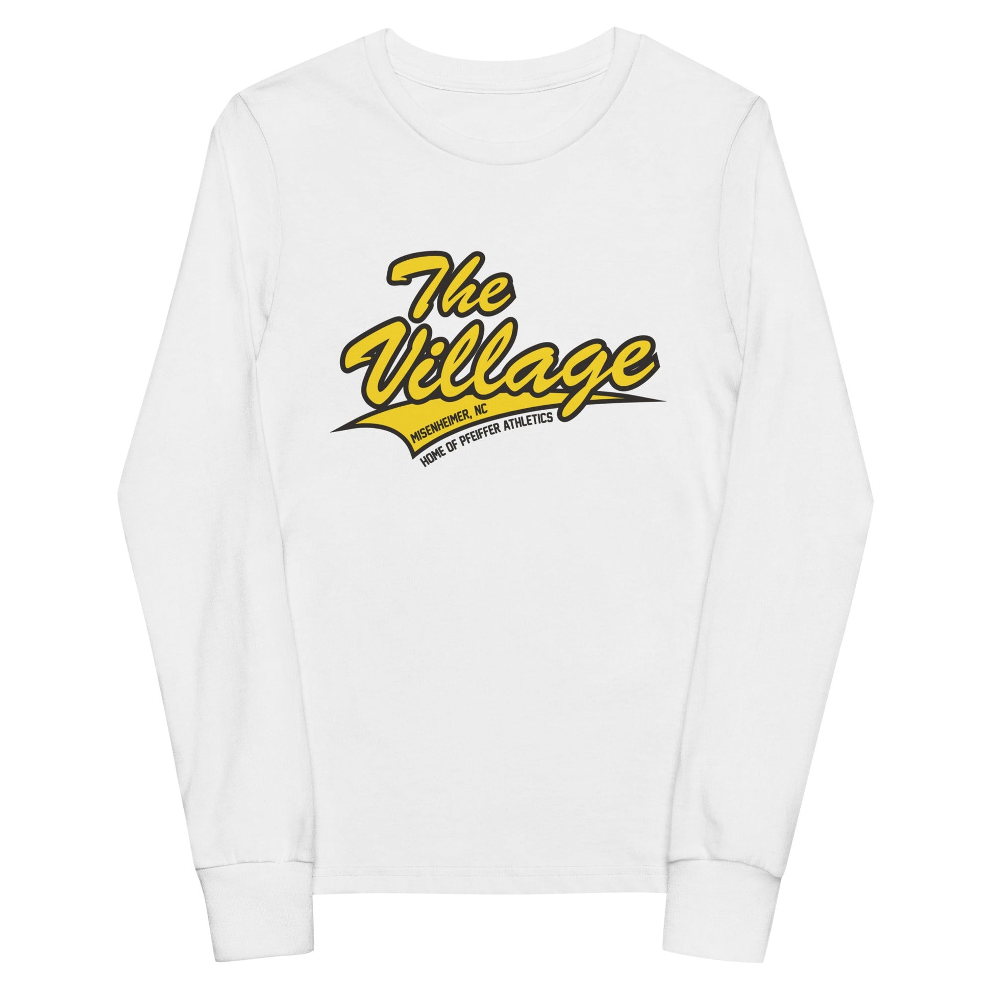 Performance | Youth Long Sleeve T-Shirt | Pfeiffer University Golf | Village Logo