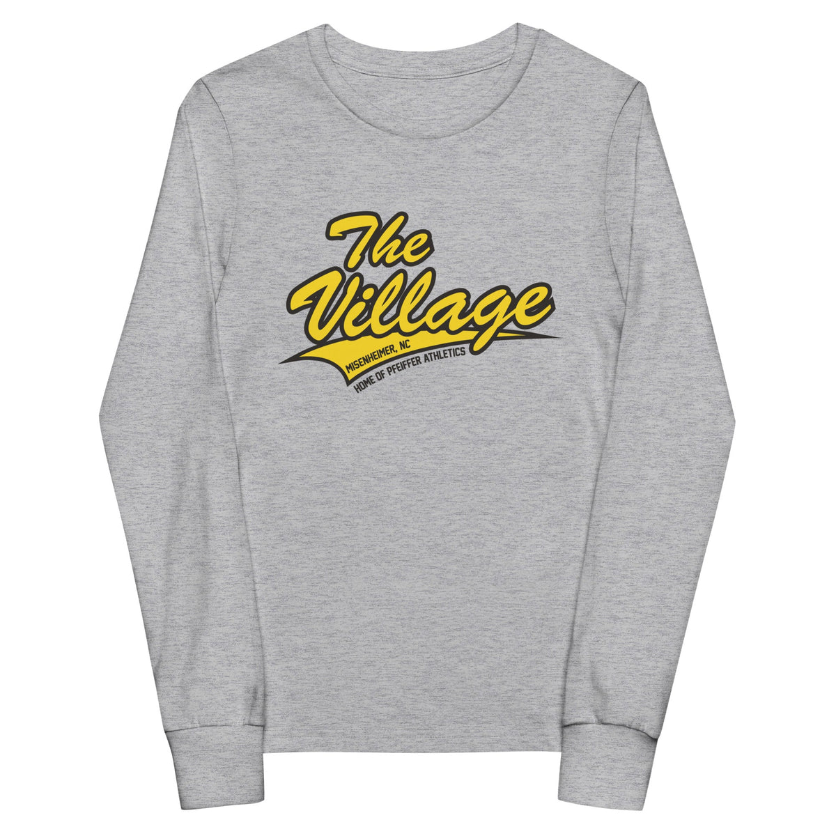 Performance | Youth Long Sleeve T-Shirt | Pfeiffer University Golf | Village Logo