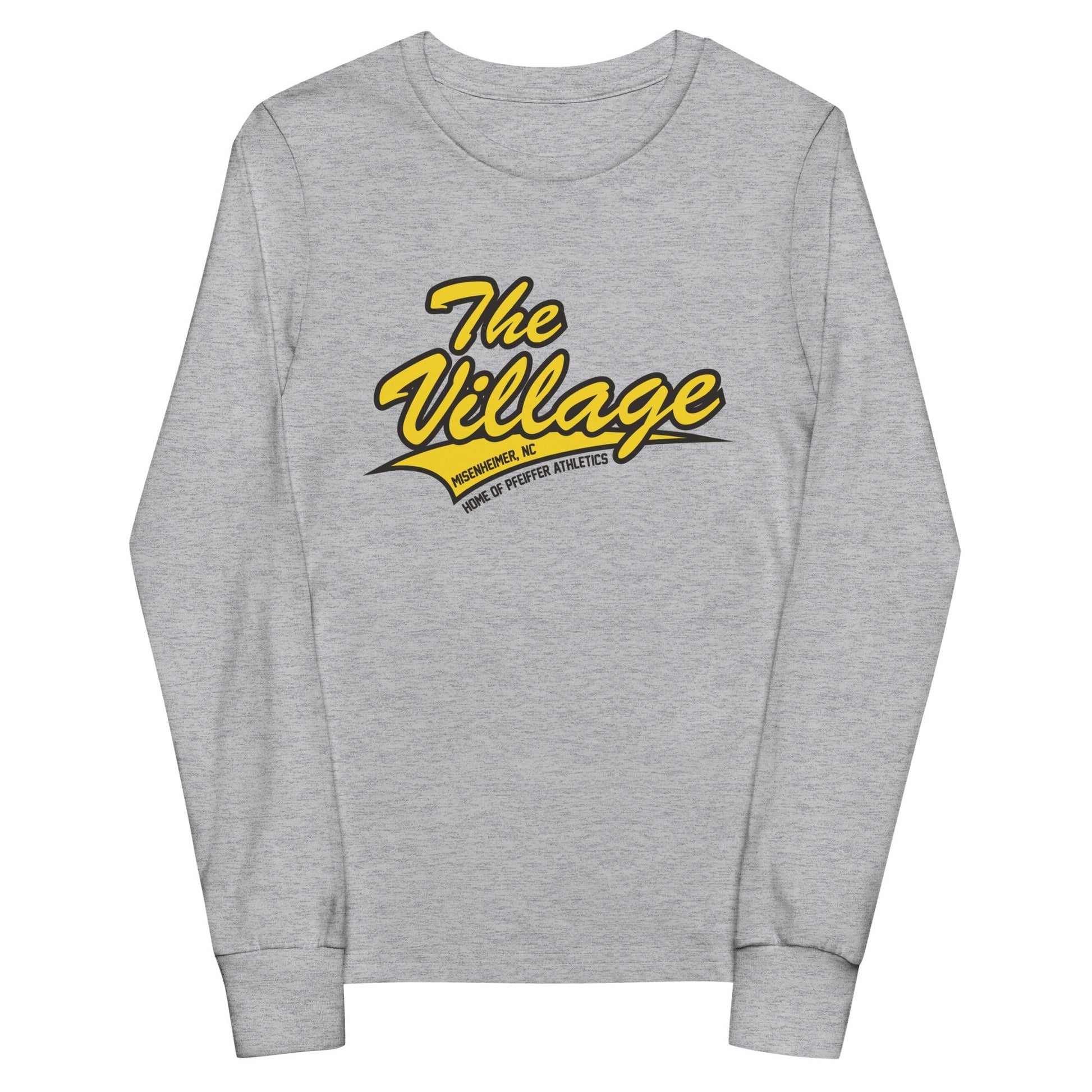 Performance | Youth Long Sleeve T-Shirt | Pfeiffer University Golf | Village Logo