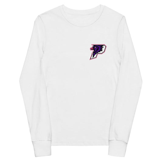 Performance | Youth Long Sleeve T-Shirt | Phoenix Fastpitch | Apex P-Hawks Logo