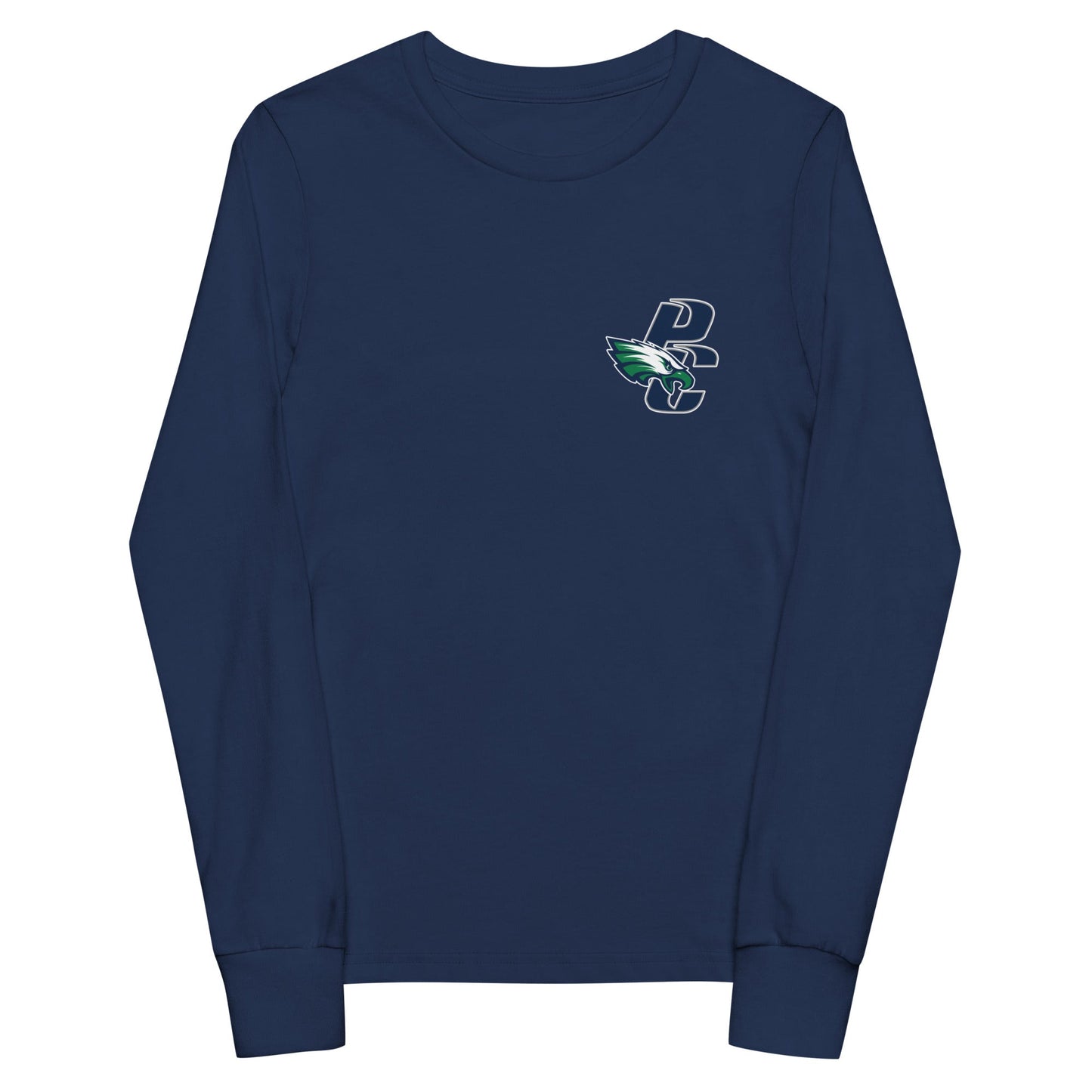 Performance | Youth Long Sleeve T-Shirt | PINE CREEK SWIM & DIVE | PC Mascot Logo