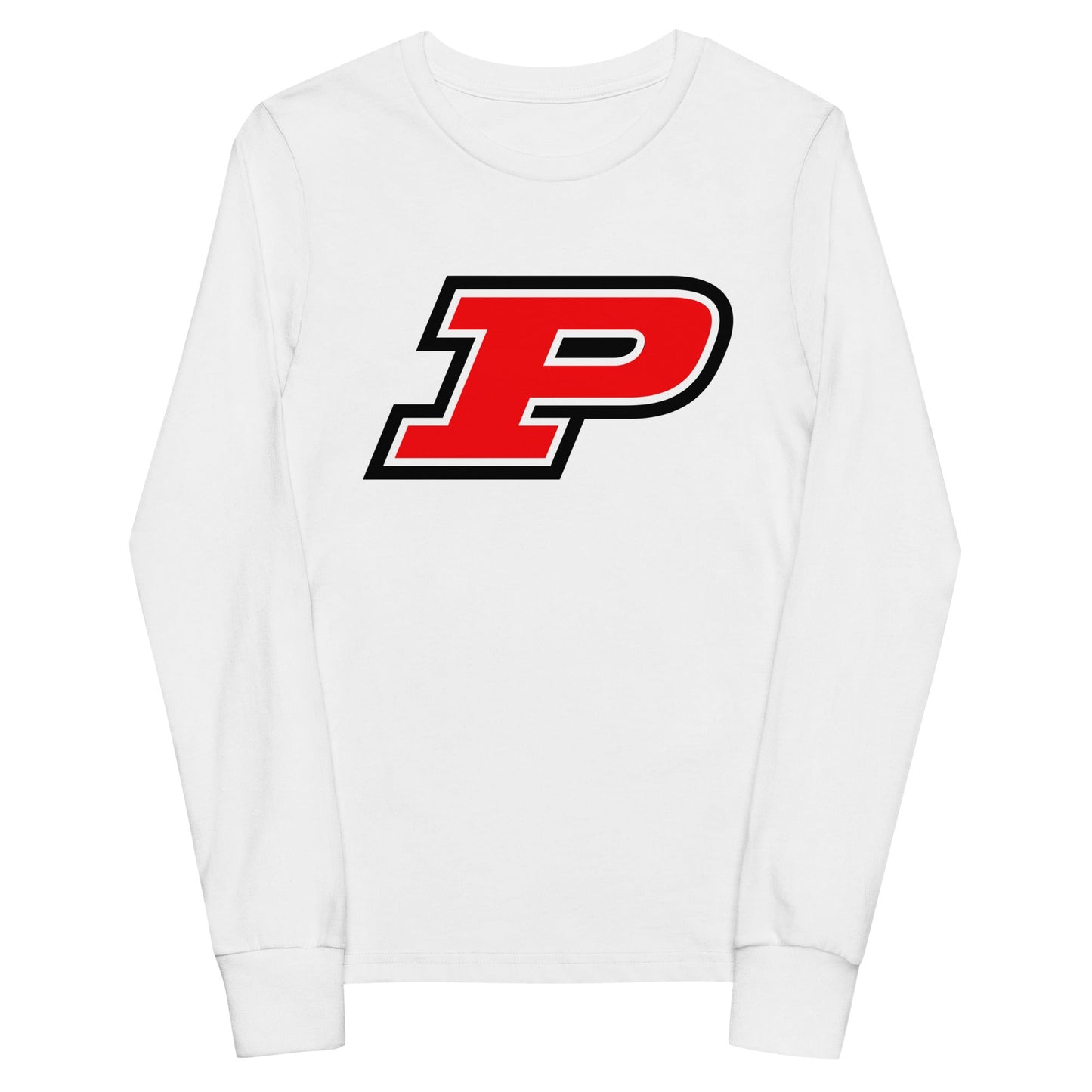 Performance | Youth Long Sleeve T-Shirt | Pisgah Rec League | Block P Logo