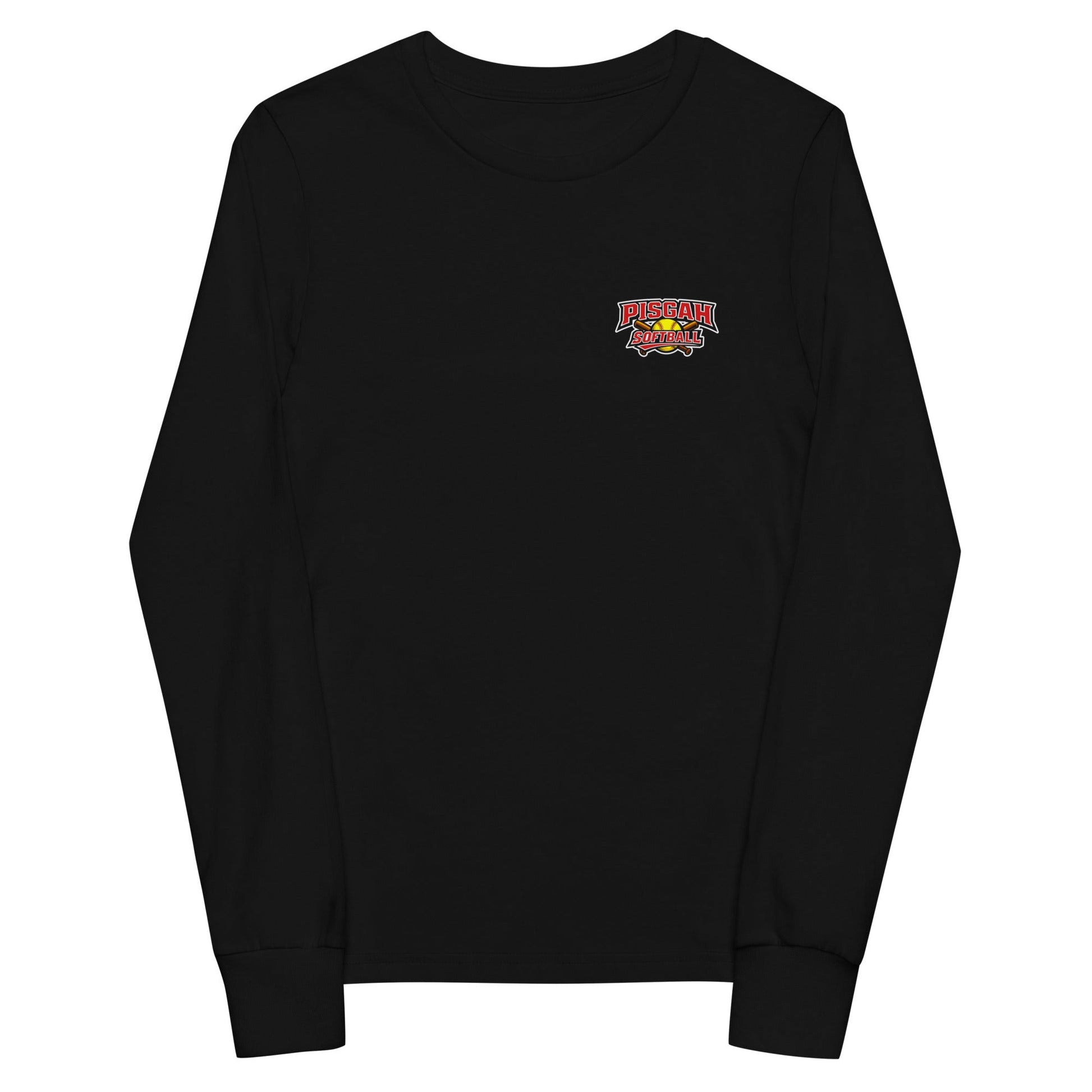 Performance | Youth Long Sleeve T-Shirt | Pisgah Rec League | Pisgah Softball Logo
