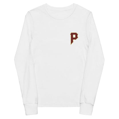 Performance | Youth Long Sleeve T-Shirt | Port City Pirates | P-Mark Logo