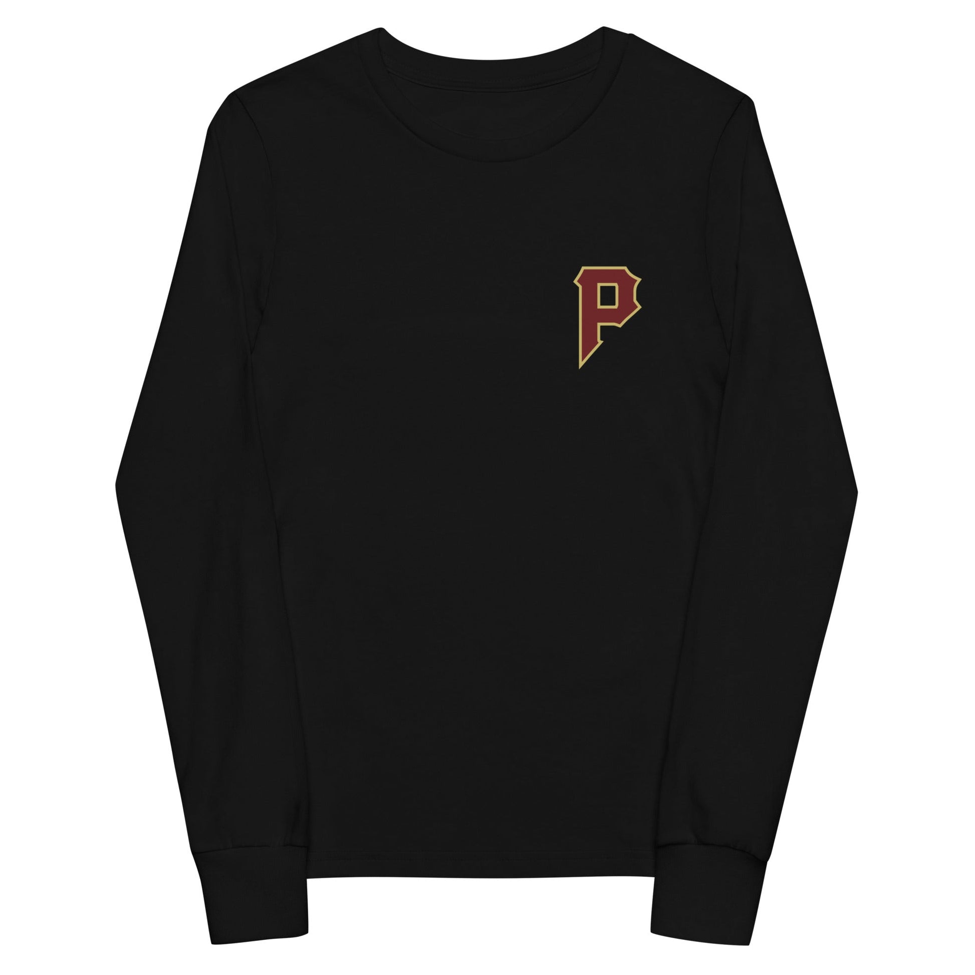 Performance | Youth Long Sleeve T-Shirt | Port City Pirates | P-Mark Logo