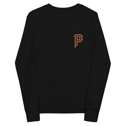 Performance | Youth Long Sleeve T-Shirt | Port City Pirates | P-Mark Logo