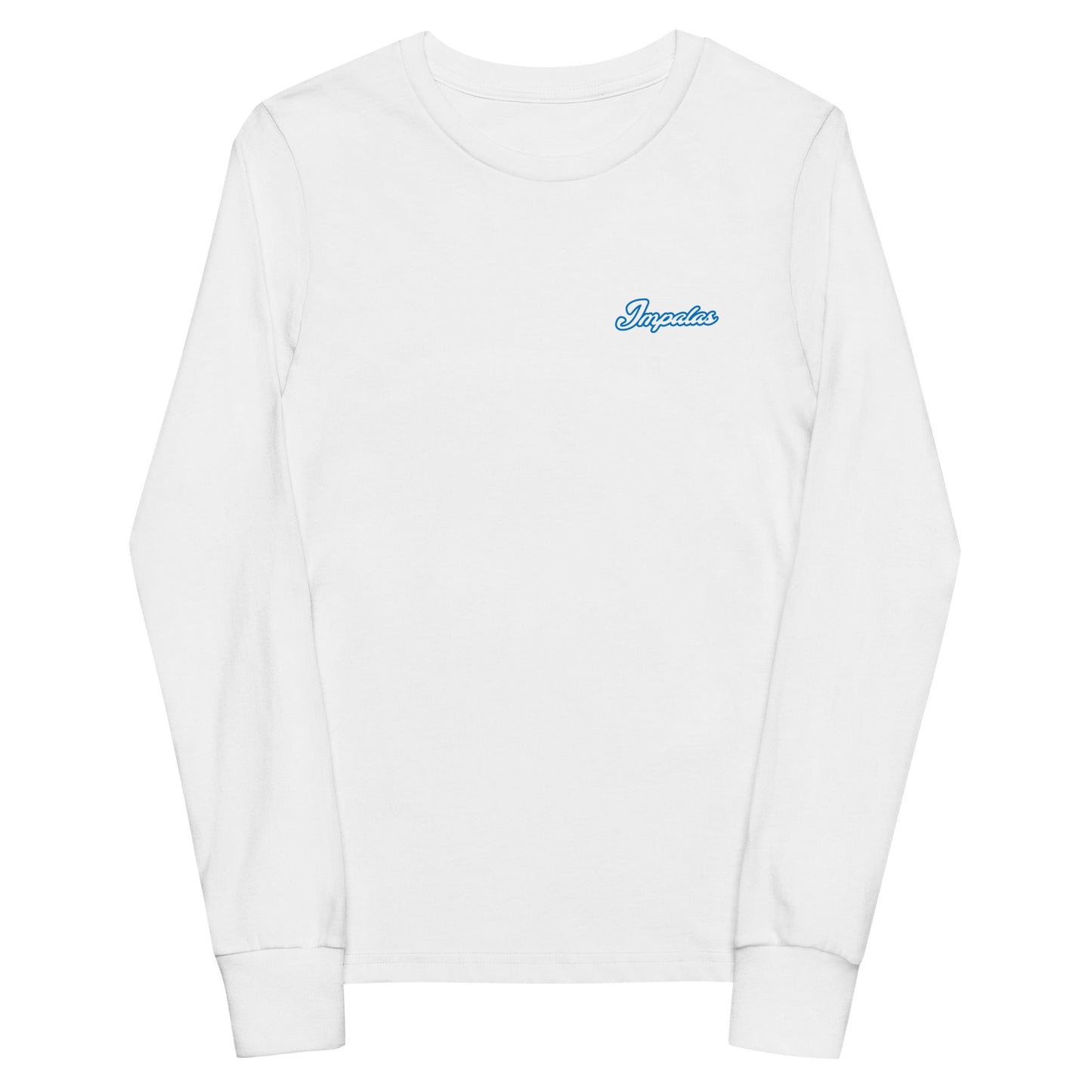 Performance | Youth Long Sleeve T-Shirt | Poudre Football | Crownline Script Logo