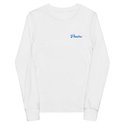 Performance | Youth Long Sleeve T-Shirt | Poudre Football | Emblem Logo