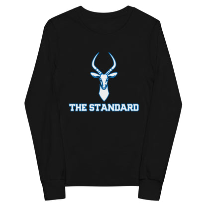 Performance | Youth Long Sleeve T-Shirt | Poudre Football | Standard Mark Logo