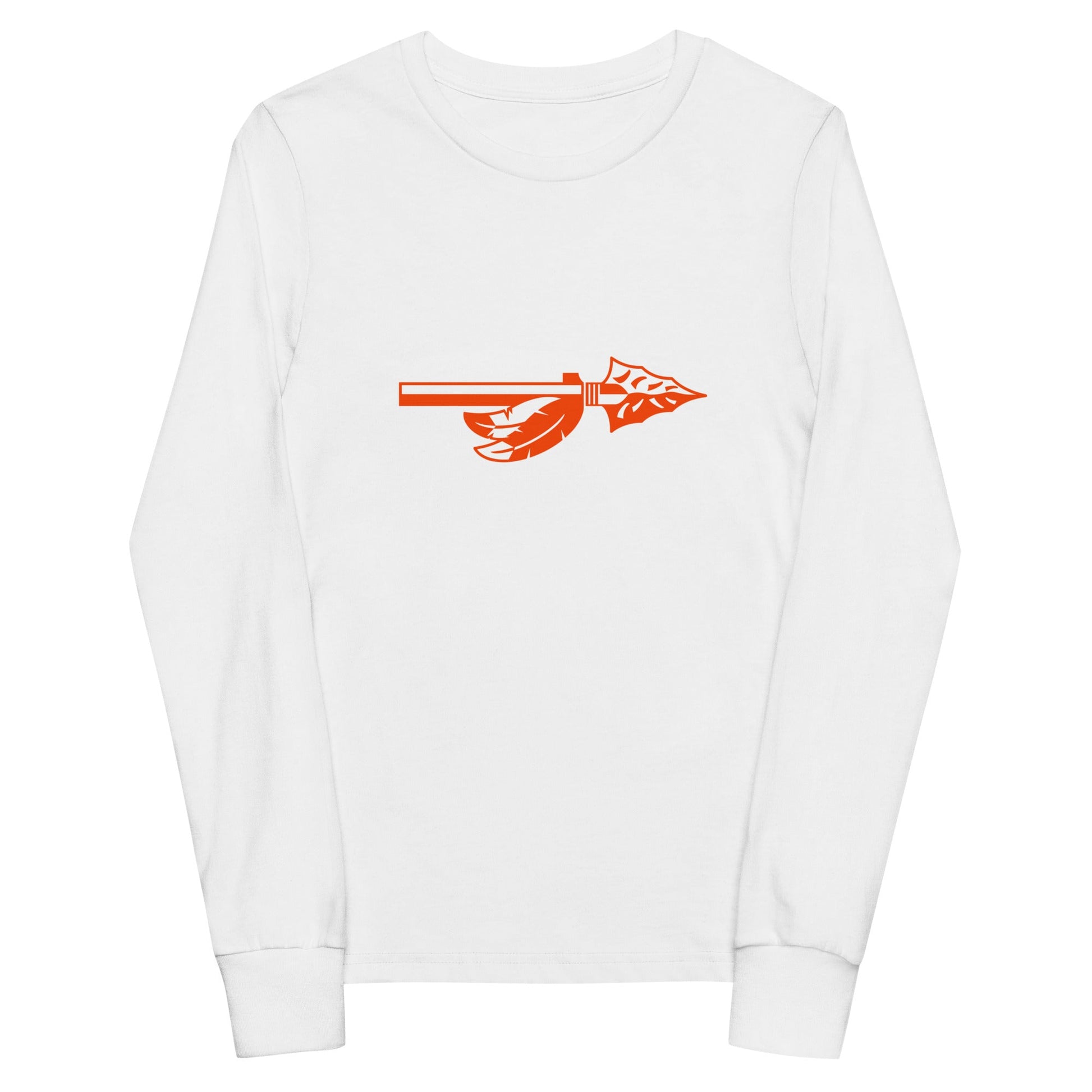 Performance | Youth Long Sleeve T-Shirt | Powhatan lacrosse | Arrowhead Logo