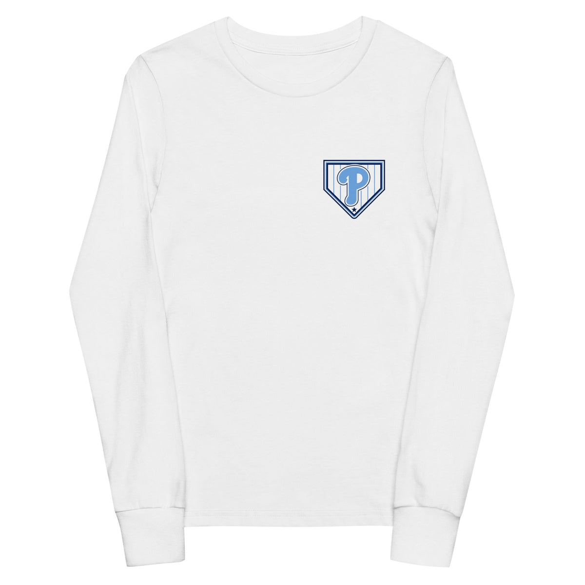 Performance | Youth Long Sleeve T-Shirt | Premier Baseball | Emblem Logo
