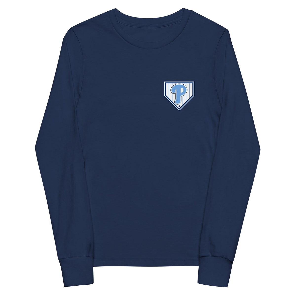 Performance | Youth Long Sleeve T-Shirt | Premier Baseball | Emblem Logo