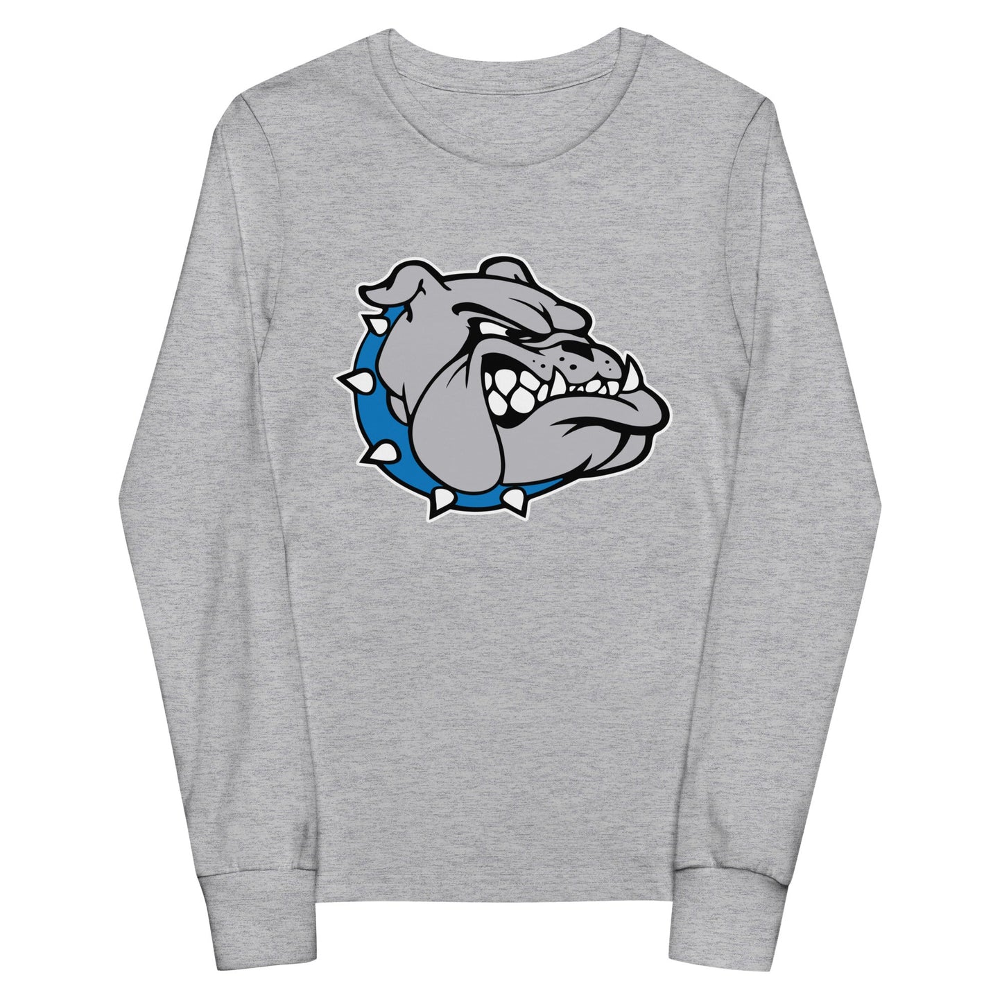 Performance | Youth Long Sleeve T-Shirt | Pretty Prairie Bulldog Football