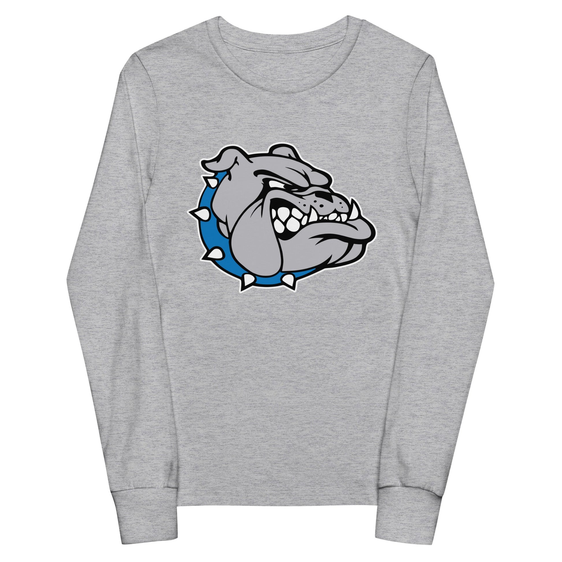 Performance | Youth Long Sleeve T-Shirt | Pretty Prairie Bulldog Football