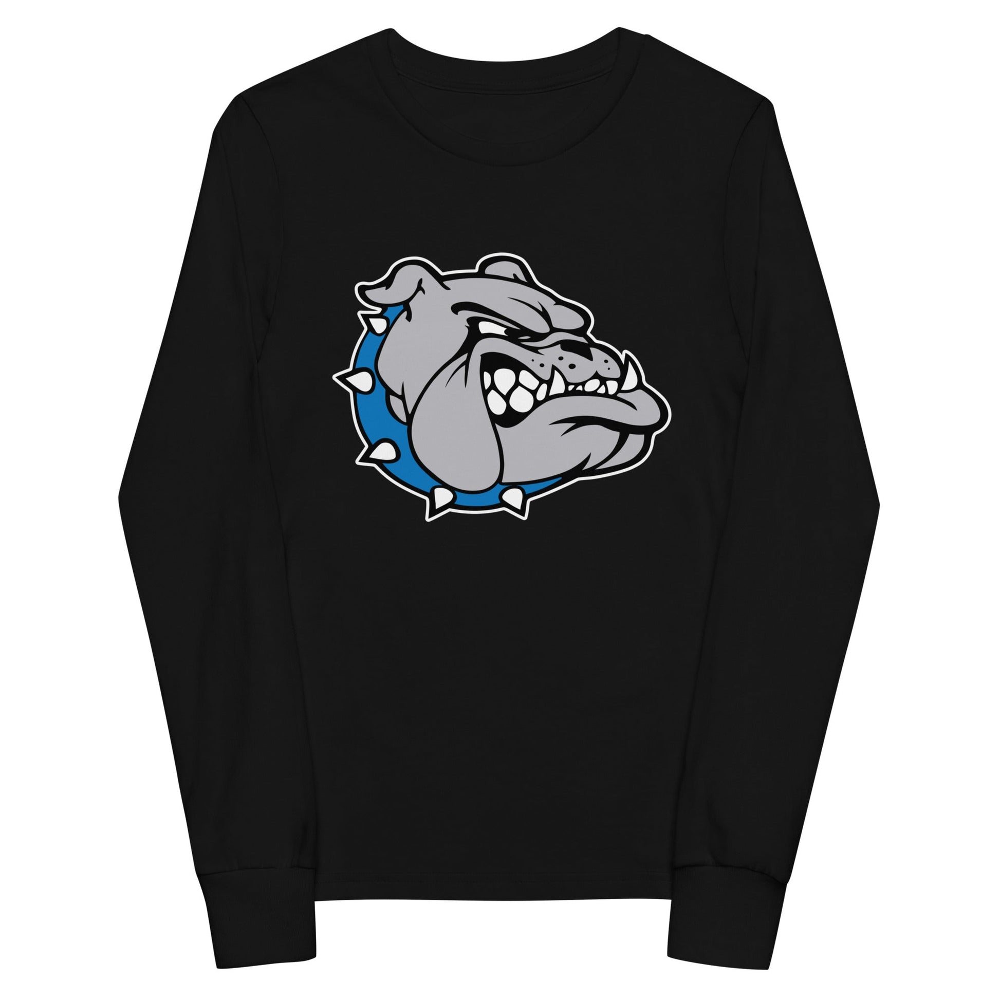 Performance | Youth Long Sleeve T-Shirt | Pretty Prairie Bulldog Football