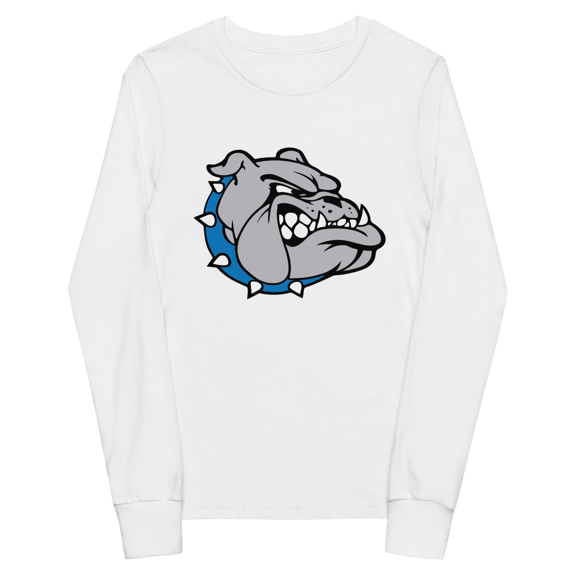 Performance | Youth Long Sleeve T-Shirt | Pretty Prairie Bulldog Football