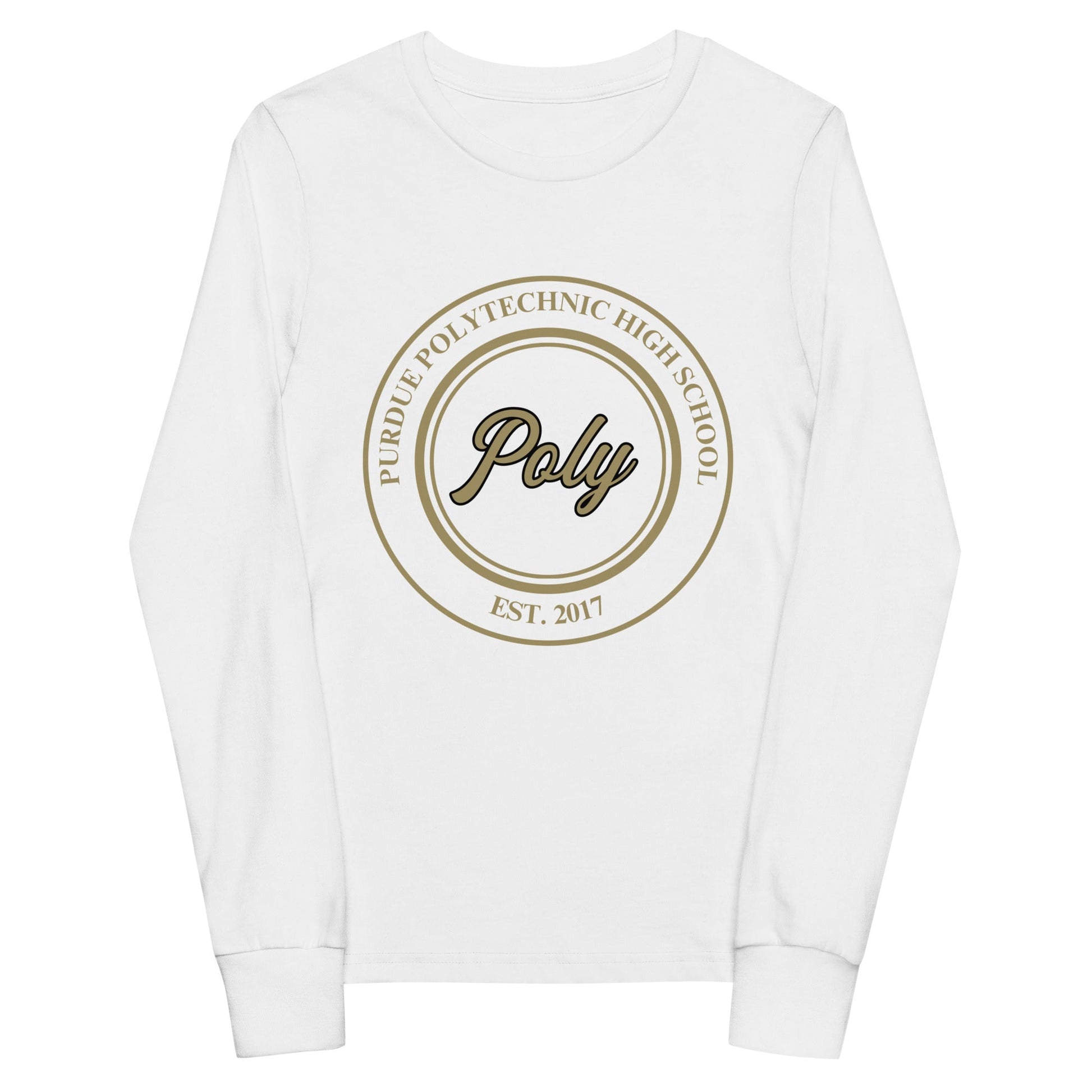 Performance | Youth Long Sleeve T-Shirt | Purdue Polytechnic High School | Poly Seal Logo