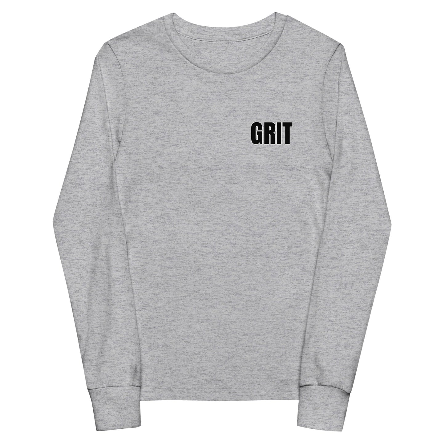 Performance | Youth Long Sleeve T-Shirt | Pure Grit Softball | Black Logo