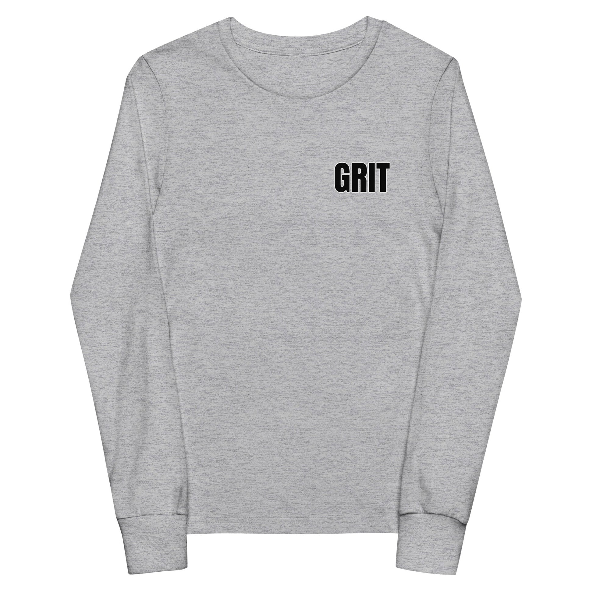 Performance | Youth Long Sleeve T-Shirt | Pure Grit Softball | Black Logo