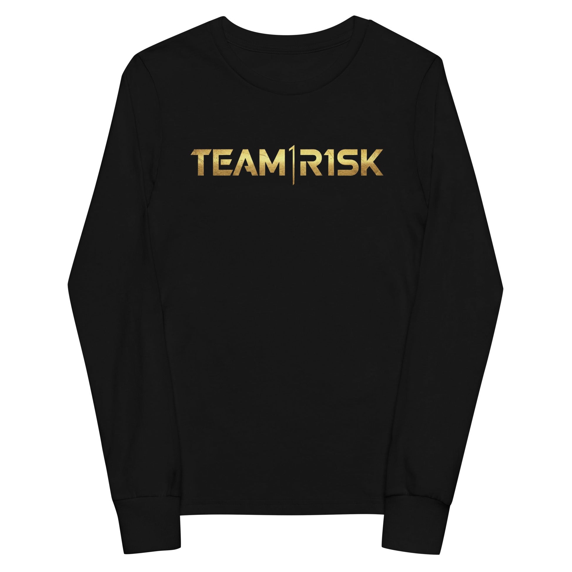 Performance | Youth Long Sleeve T-Shirt | R1SK.gg | Script Logo