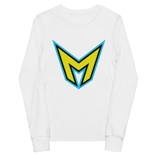 Performance | Youth Long Sleeve T-Shirt | Racine Monstars | M Logo