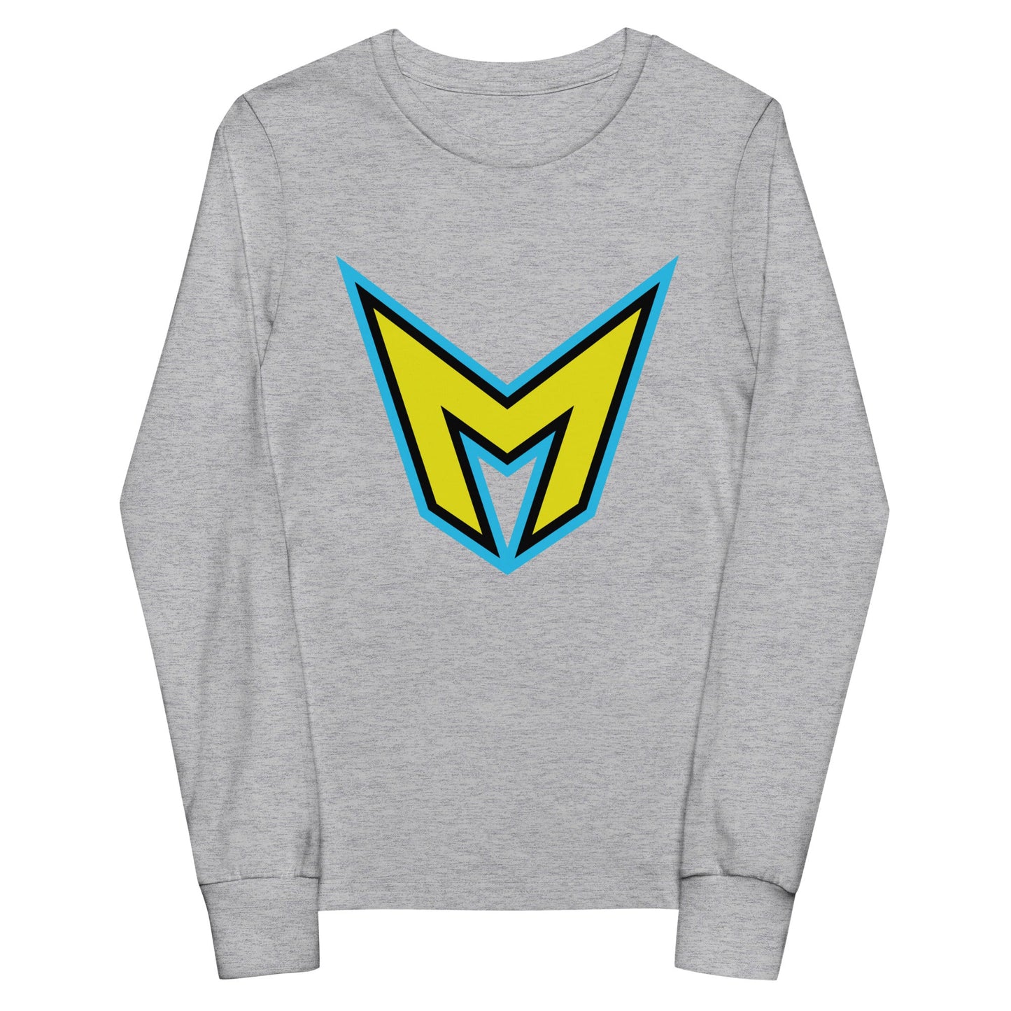 Performance | Youth Long Sleeve T-Shirt | Racine Monstars | M Logo