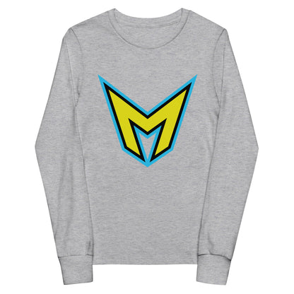 Performance | Youth Long Sleeve T-Shirt | Racine Monstars | M Logo