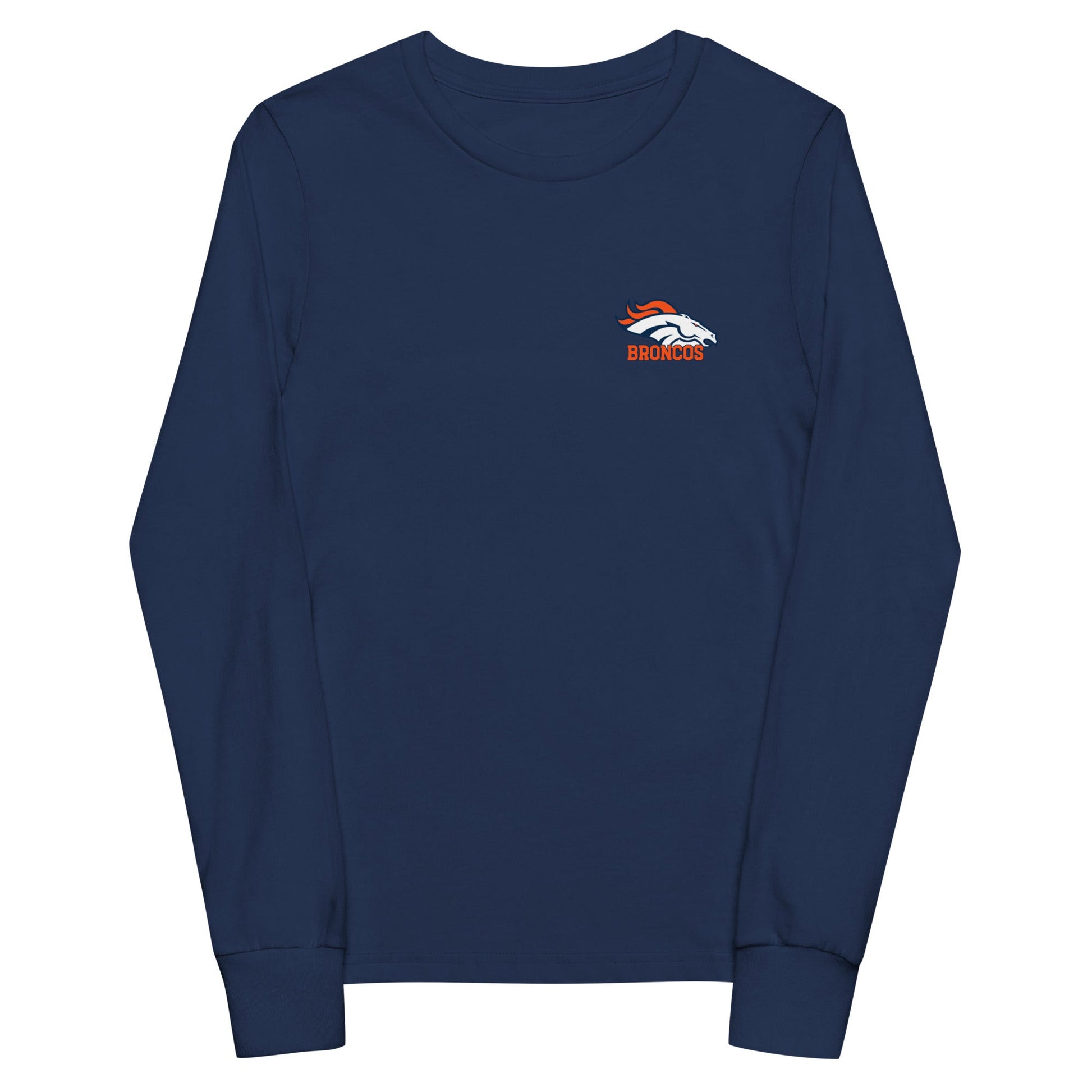 Performance | Youth Long Sleeve T-Shirt | Rapid City Broncos - BHYFL | Athletics Logo