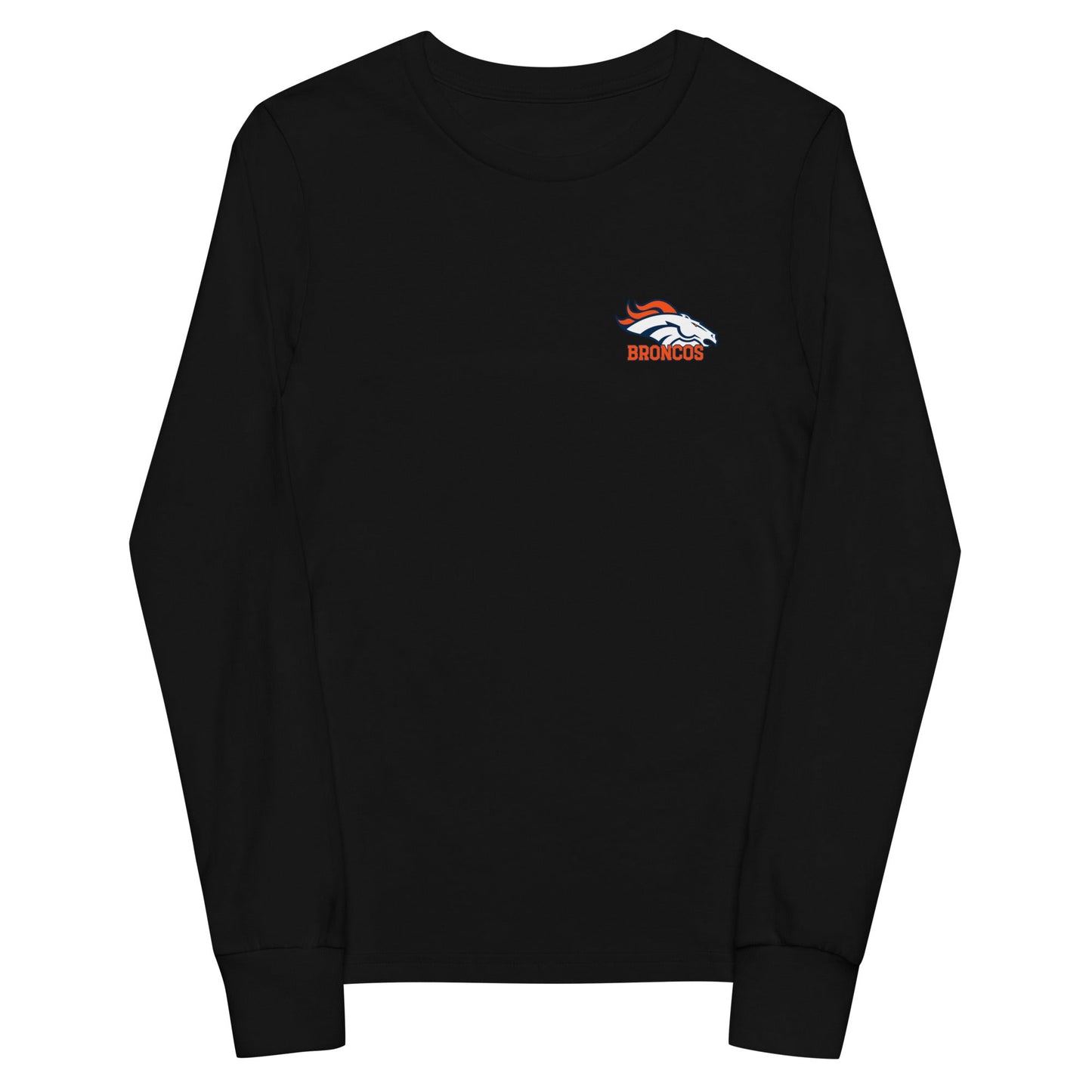 Performance | Youth Long Sleeve T-Shirt | Rapid City Broncos - BHYFL | Athletics Logo