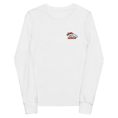 Performance | Youth Long Sleeve T-Shirt | Rapid City Broncos - BHYFL | Athletics Logo
