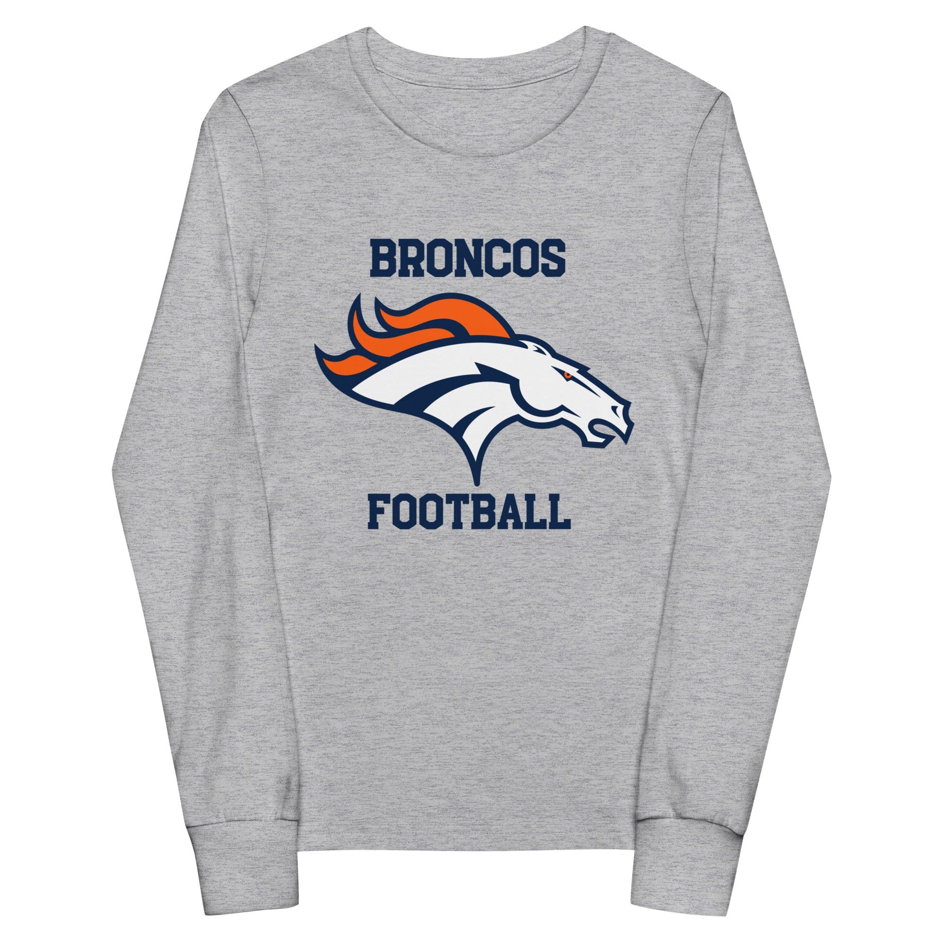 Performance | Youth Long Sleeve T-Shirt | Rapid City Broncos - BHYFL | Cresst Logo