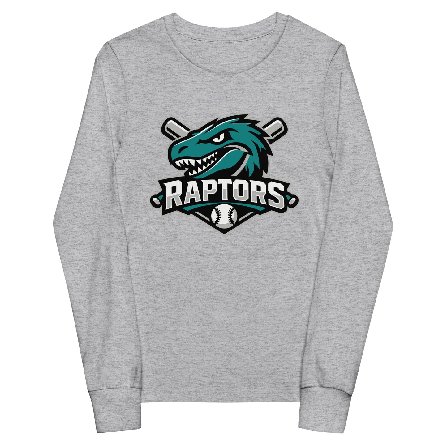 Performance | Youth Long Sleeve T-Shirt | Raptors | Patch Logo